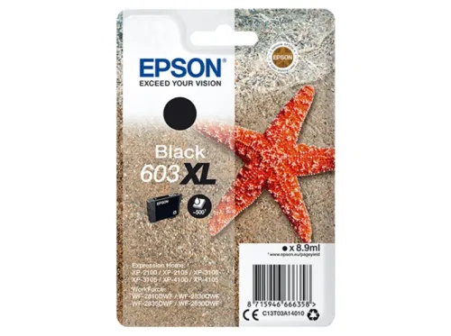 Cartucho tinta Epson Negro 603XL