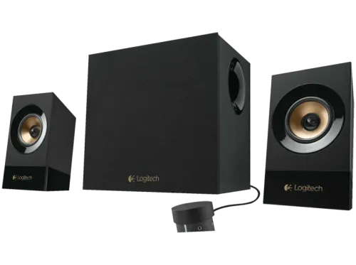 Sistema de altavoces multimedia Logitech Z533 2.1 120 vatios conexiones 3,5 mm y RCA