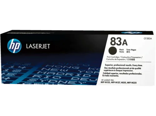 Tóner HP 83A LáserJet Negro CF283A