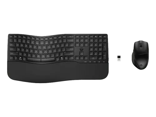 Pack Teclado + Ratón HP Combo 680 Inalámbrico Teclas programables Multidispositivo Bluetooth Negro