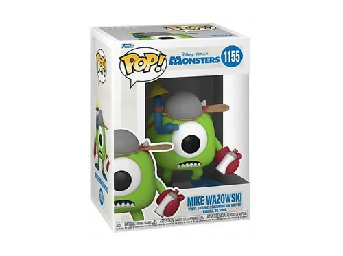 Figura Funko Pop! Mike with Mitts Disney Monsters Inc. 20th 9.5 cm Vinilo Verde