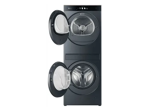 Lavadora secadora Haier CLC108GNU1 Torre de lavado 10 kg+8 kg 1400 rpm Autodosificación Direct Motion Antracita