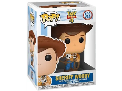 Figura Funko Pop! Toy Story 4: Sheriff Woody 10 cm Vinilo