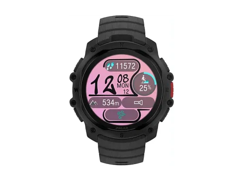 Reloj deportivo Polar Street X Negro Correa 22mm Pantalla 1.28" AMOLED Táctil a Color Hasta 10 días de Autonomía