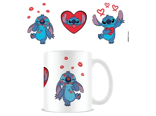 Taza Pyramid International Lilo And Stitch (Love Stitch) 315 ml Cerámica Apta para lavavajillas y microondas