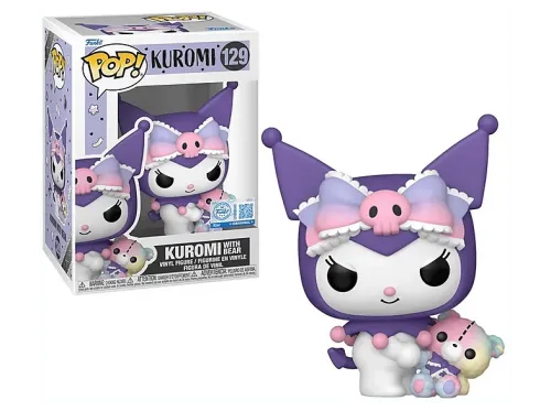 Figura Funko Pop! Kuromi Kuromi with bear 9 cm Vinilo
