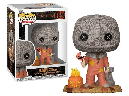 Figura Funko Pop! Movies: Trick or Treat Sam with pumpkin 9 cm Vinilo
