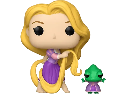 Figura Funko Pop! Disney Tangled (Enredados) Rapunzel con Pascal Vinilo 9 cm