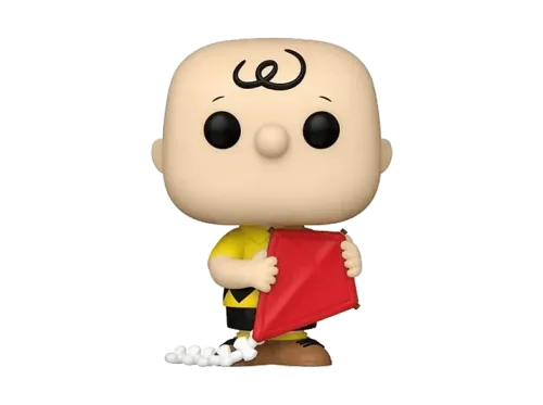 Figura Funko Pop! Television: Peanuts Charlie Brown with kite 9 cm Vinilo