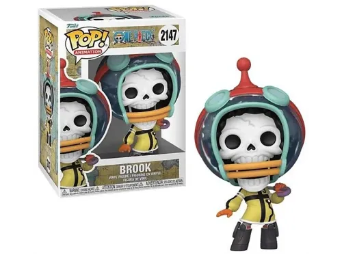 Figura Funko Pop! Animation: One Piece Brook (Egghead) Vinilo 9 cm