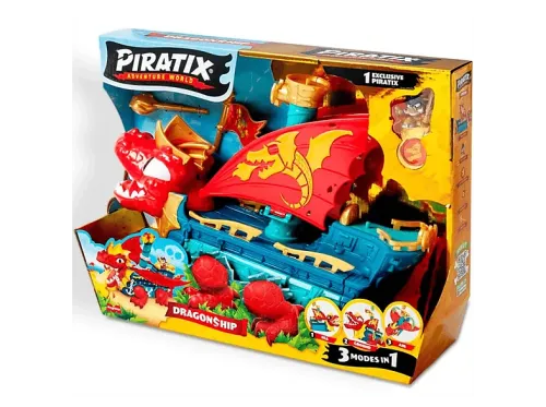 Juego MagicBox Vehículo Dragon Ship Piratix