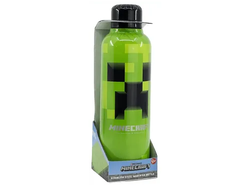 Termo sherwood Minecraft Creeper 515 ml Verde