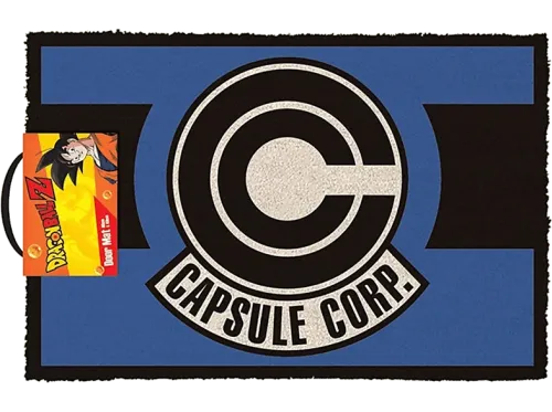 Felpudo Sherwood Dragon Ball Capsule Corp. 60cm Azul