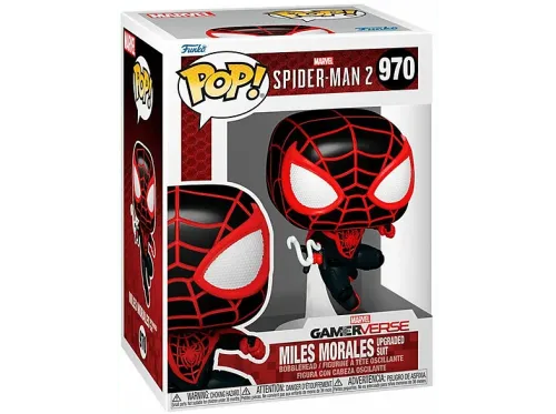 Figura Funko Pop! Funko Pop! Spider-Man 2: Miles Morales (Upgraded Suit) 10 cm Vinilo