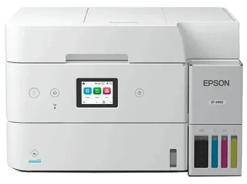 Impresora Epson EcoTank ET-4956 Tinta Impresión a Color WiFi A4 Blanco