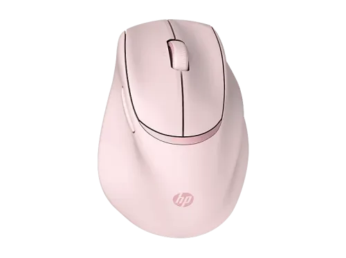 Ratón inalámbrico HP Tilt Ergonomic Pink Mouse 720M Inalámbrica 1600 DPI Rosa