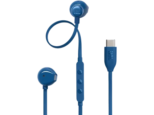 Auriculares de botón JBL Tune 305C Intraurales Bluetooth Con cable Micrófono Blue
