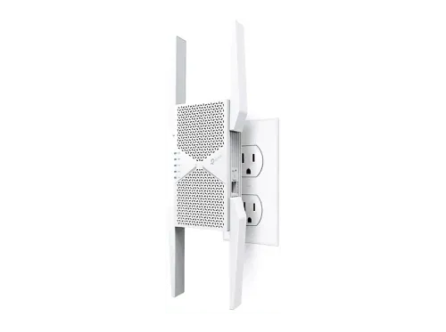 Repetidor Wi-Fi TP-Link RE655BE Wi-Fi 7 Tri-Banda Compatible con EasyMesh Blanco