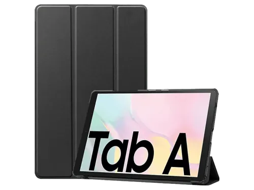 Funda tablet Maillon Technologique Trifold Stand Para Samsung A11 Plus Tablet de 11" Cierre magnético Soporte para Lápiz Óptico Negro