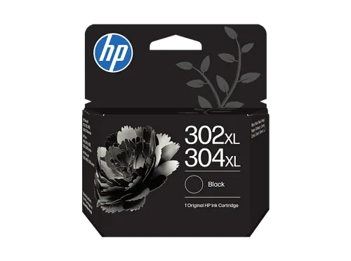 Cartucho de Tinta Original HP 302/304 XL Capacidad impresión 300 páginas Negro