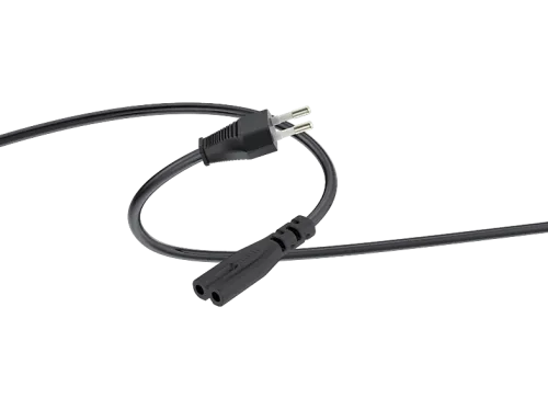 Cable de alimentación Isy ICP-5003 1.5 m 2-pin CEE 7/16 (Europlug) Negro