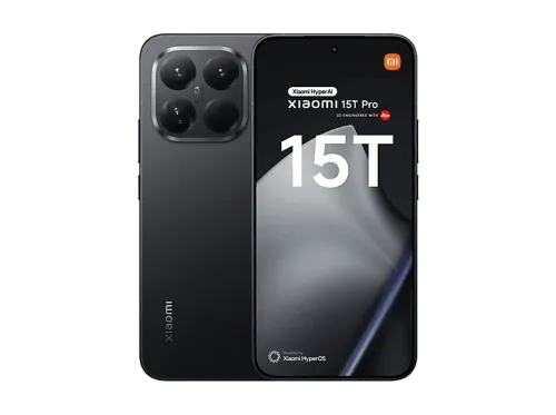 Móvil Xiaomi 15T Pro Negro 256 GB 12 GB RAM 6.83 " AMOLED MediaTek Dimensity 9400+ 5500 mAh