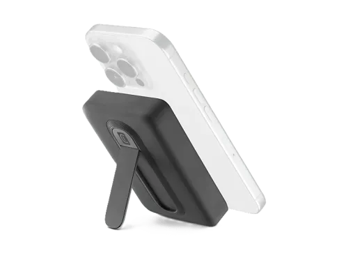 Powerbank CellularLine Mag Stand 10000 mAh 20 W Carga inalámbrica USB C Negro