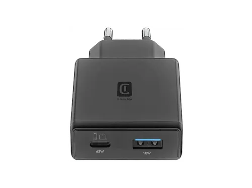 Cargador de pared CellularLine Power Lite 65 W Universal Negro