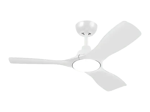 Ventilador de techo Philips Olas 30 W 6 Velocidades 106 cm 2650 lúmenes regulables Mando a distancia Blanco