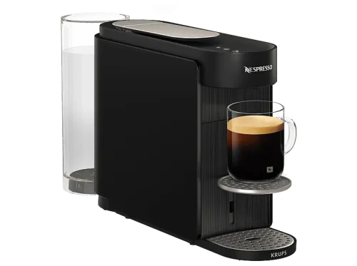 Cafetera de cápsulas Krups Vertuo Up XN9408 7 tamaños de taza Nespresso Smart Apagado automático 1.4 L 1100 W Tecnología Centrifusion™ Negro