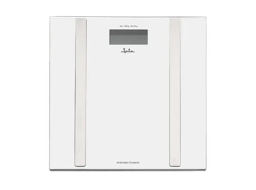 Báscula inteligente Jata HBAS2532 Memoria para 8 personas Máx. 180 kg Pantalla LCD Blanco