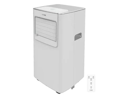 Aire acondicionado portátil Koenic KAC 7026 W ES Mobile Air conditioner 3 modos 2 velocidades Modo noche Temporizador Mando a distancia Blanco