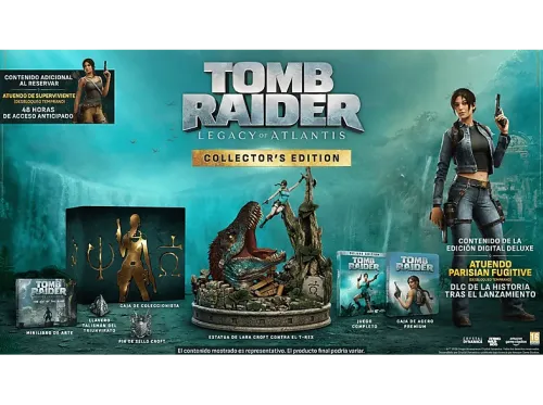 PS5 Tomb Raider: Legacy of Atlantis. Collector's Edition