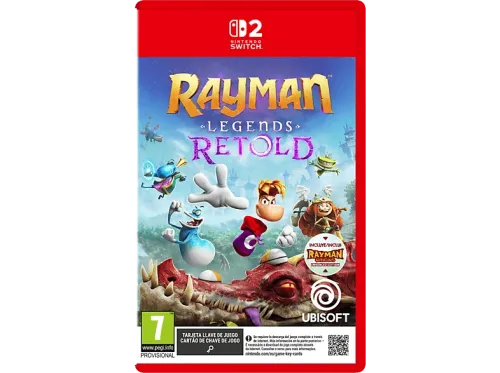 Nintendo Switch 2 Rayman Legends Retold (Game Key Card)