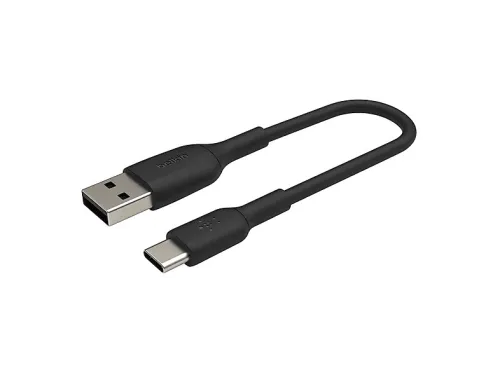 Cable USB Belkin Cable USB-A a USB-C de 15 W 15cm Universal Negro