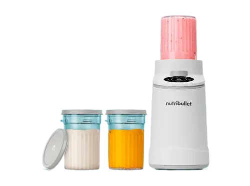 Heladera nutribullet Chill™ 500W 0.47 l 3 tarrinas de 500ml Cuchillas de acero inoxidable Blanco
