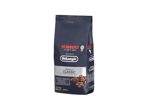 Café en grano De’Longhi Kimbo Classic 40% Arábica 60% Robusta Espresso Classic 250 gramos