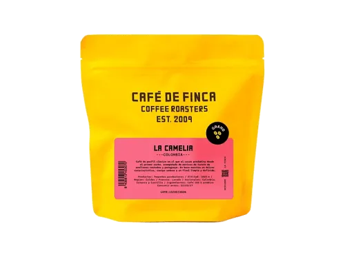 Café en grano Café de Finca La Camelia 100% Arábica Clásico Variedad: Colombia Caturra Castillo 250g Para Espresso y Superauto