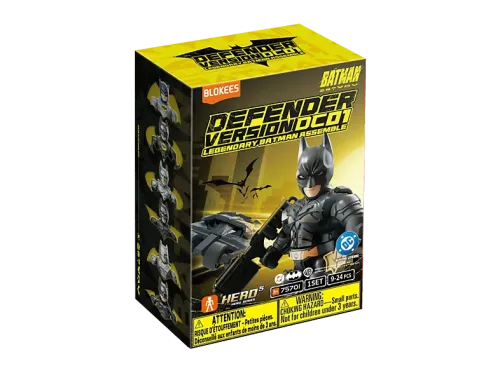 Figura Caja Sorpresa Defender Version Batman DC01: Made in Gotham City