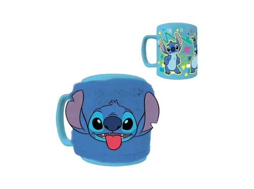 Taza Sherwood  Lilo & Stitch: Stitch 400 ml Funda de felpa Azul
