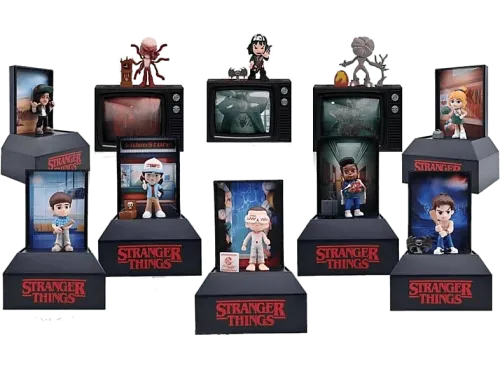 Figura Sherwood Stranger Things: Cápsula del mundo del revés Aleatorio