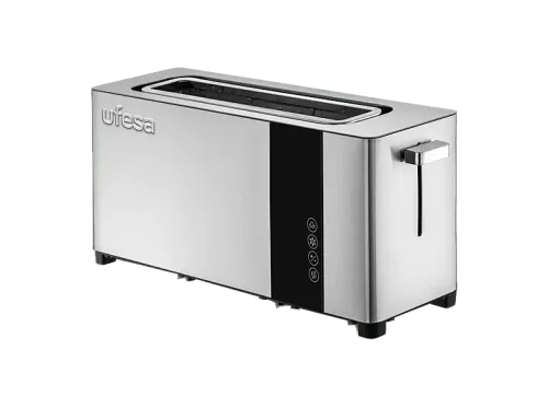 Tostadora Ufesa Plus Delux 1050 W 1 Ranura 1 Rebanada 7 Niveles de Tostado Pantalla Digital LCD Acero inoxidable negro