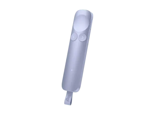 Presentador Logitech Spotlight 2 Bluetooth-Receptor USB Personalizable Retroalimentación Háptica Láser Carga rápida Multiplataforma Lila