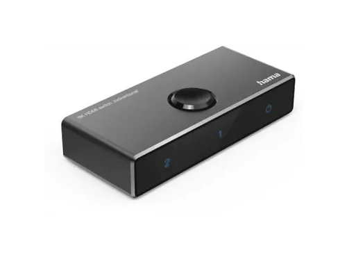 Conmutador Hama 205324 HDMI 10.5 cm Negro
