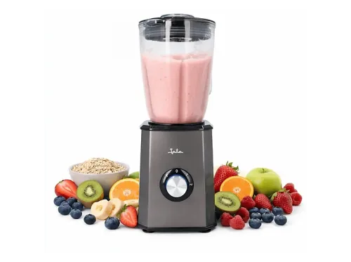 Batidora de vaso Jata JEBT1500 1500 W 1.5 l 2 velocidades + Turbo Pica Hielo 17000 rpm Acero inoxidable