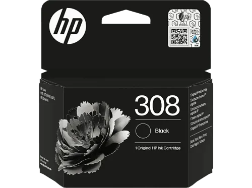 Cartucho de tinta HP 308 7FP21UE 3 ml 160 páginas Negro