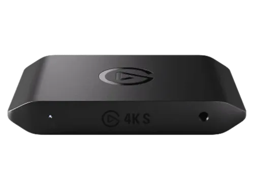 Capturadora de vídeo Elgato Game Capture 4K S Captura 4K a 60 fps Compatibilidad HDR Multiplataforma Negro
