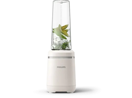 Batidora de vaso Philips HR2500/00 Eco Conscious  Edition Diseño sostenible 0.6 l 350 W Mate blanco seda