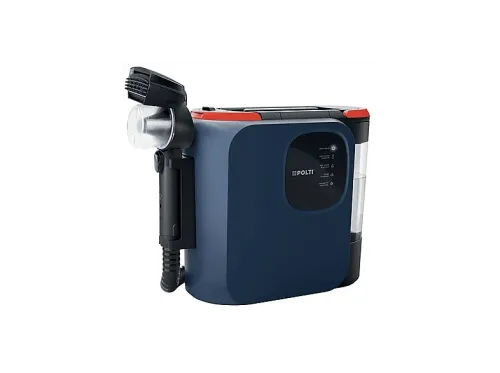 Aspirador de tapicerías Polti StainOver Pet SC40 2000 W Vapor 4 funciones en 1 Doble depósito Ruedas giratorias Azul
