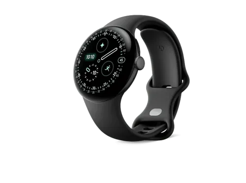 Smartwatch Google Pixel Watch 4 AMOLED 41 mm Correa S-L Aluminio 100% reciclado Con Gemini Negro/Obsidiana